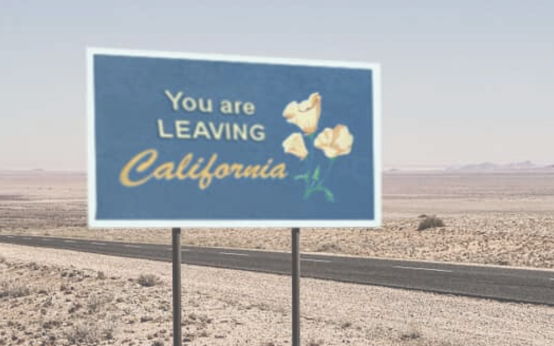 Why are People Leaving California?